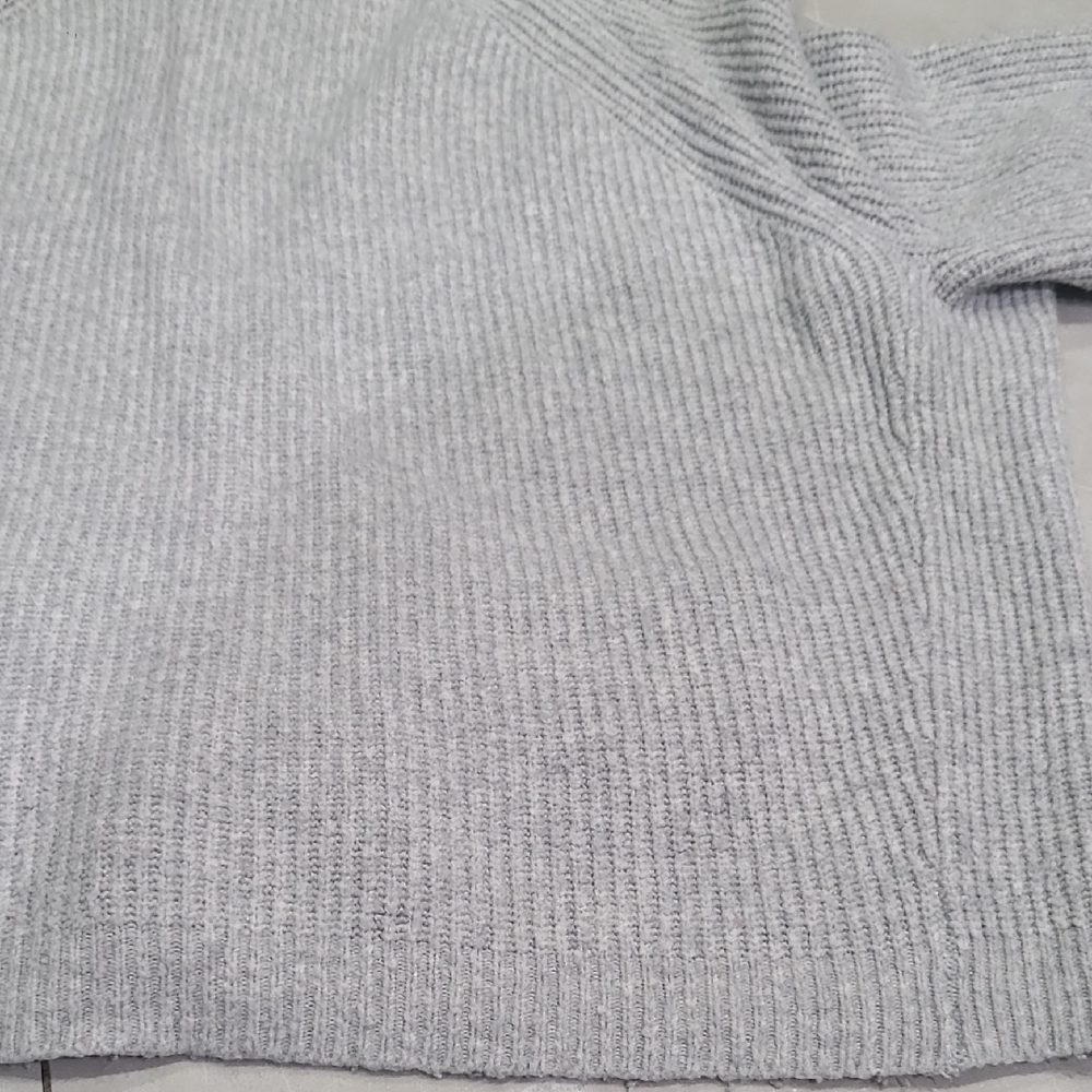 Leith Light Gray Buttoned Cardigan - Picture 7 of 7